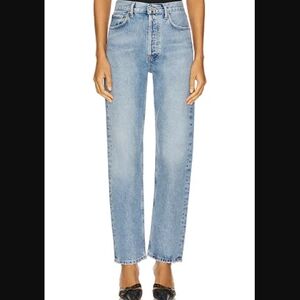 Agolde 90s Pinch Waist  High Rise Straight Jeans